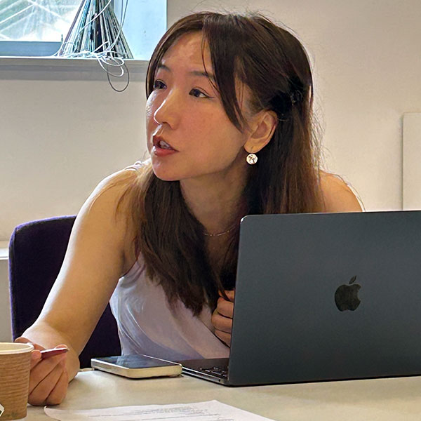 Student Concentrating with laptop